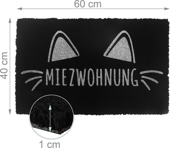 Actual product image Relaxdays doormat (60 x 40 cm)