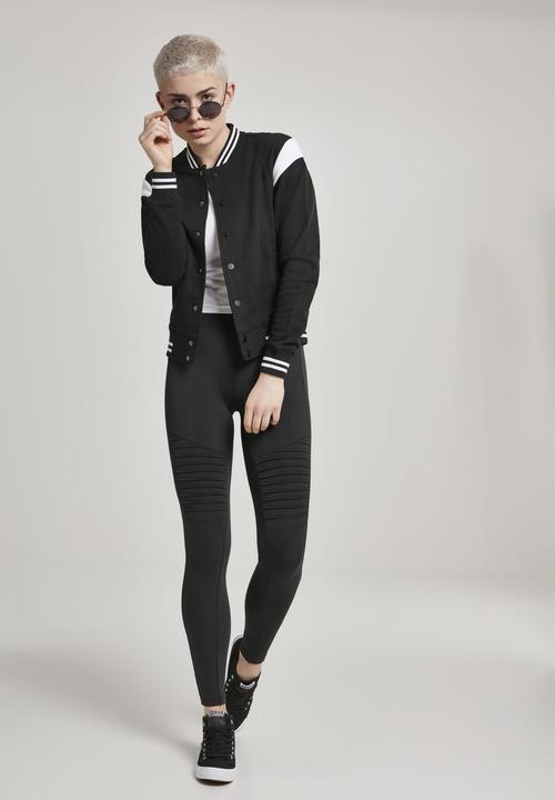 Produktbild Urban Classics Ladies Inset College Sweat Jacket (S)