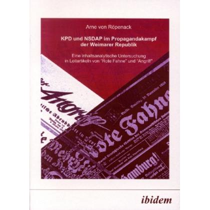 KPD und NSDAP im Propagandakampf der Weimarer Republik, Fachbücher