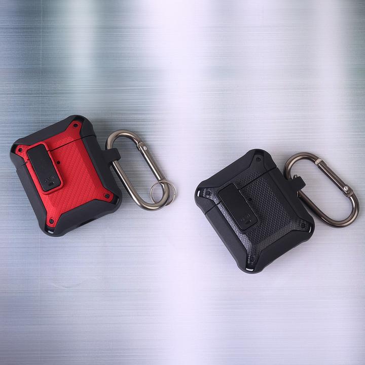 Produktbild OEM Tasche für Airpods / Airpods 2 Nitro rot (Kopfhörer Tasche)