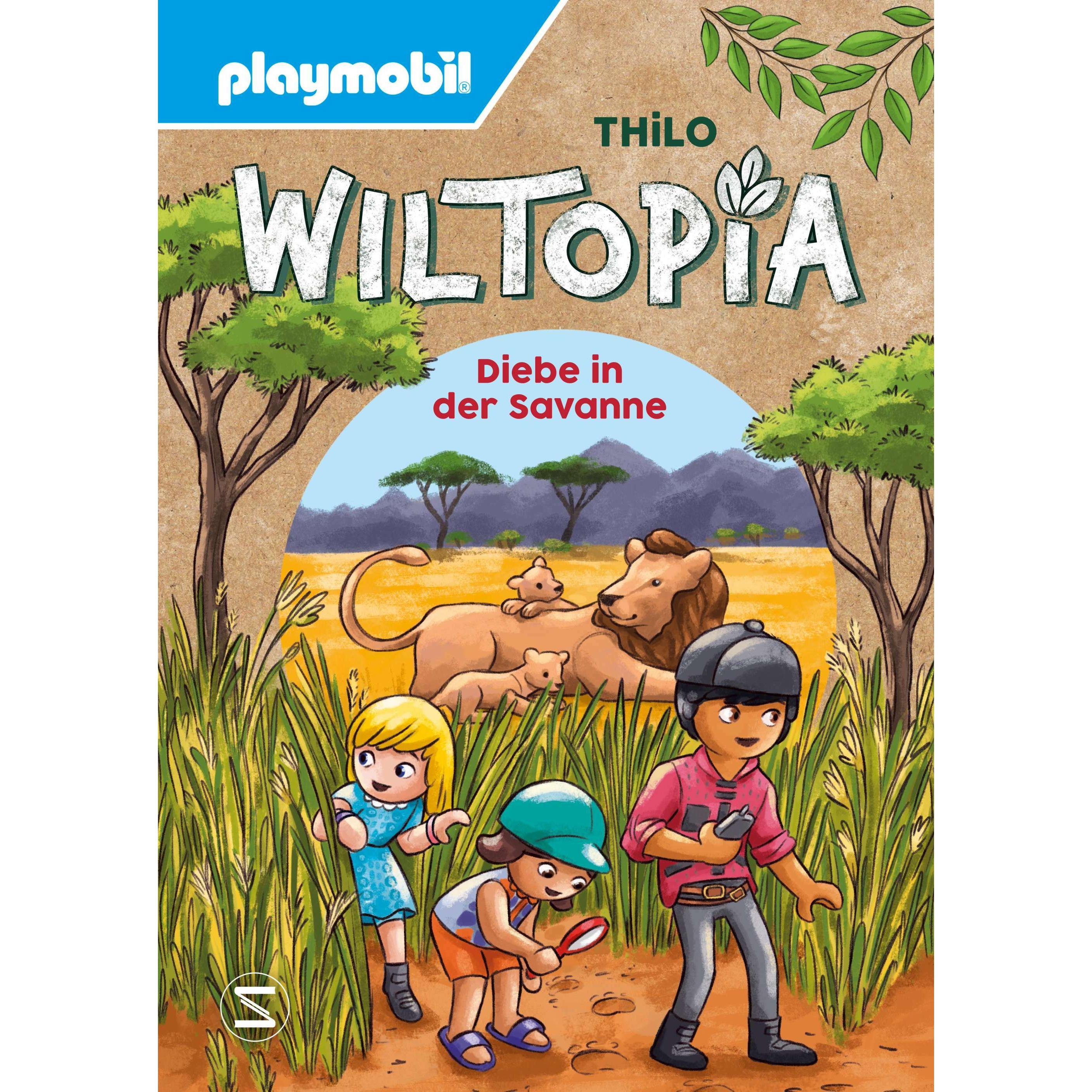 Playmobil Wiltopia Diebe in der Savanne, Kinderbücher von THiLO, Larisa Lauber