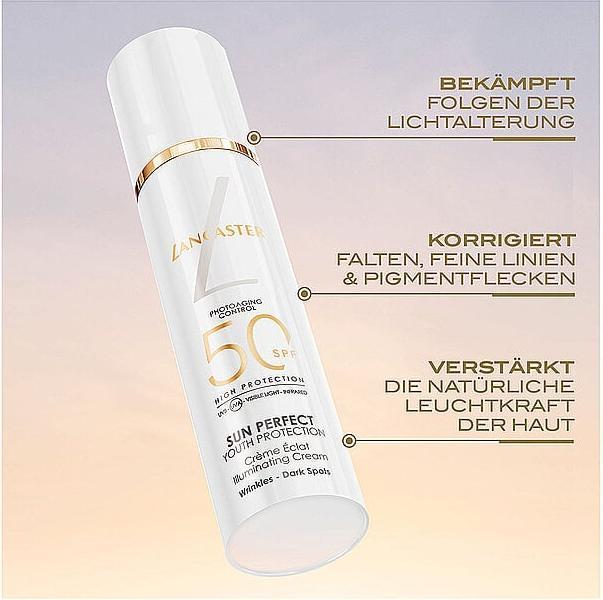 Image du produit Lancaster Crème solaire illuminatrice Perfect Sun SPF 30 (Crème solaire visage, SPF 30, 50 ml, 150 g)