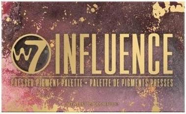 W7 London Influence Pressed Pigment Palette 18g - Vegan