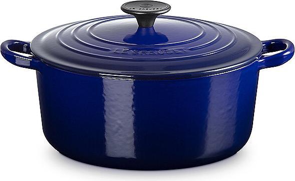 Produktbild Le Creuset Bräter TRADITION Indigo (24 cm, Bräter + Schmortopf, Gusseisen)