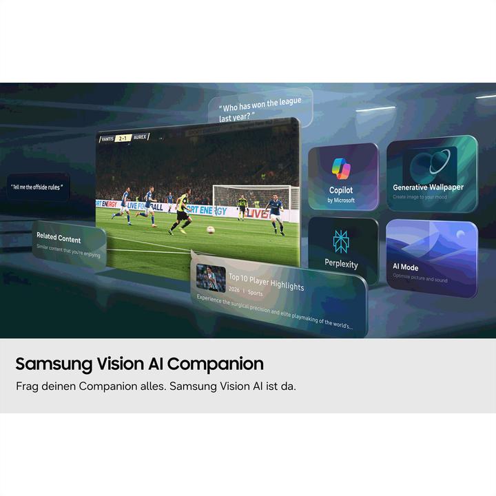 Image du produit Samsung QE55LS03HWUXZU (55", LS03HW, LCD, 4K, 2026, CH)