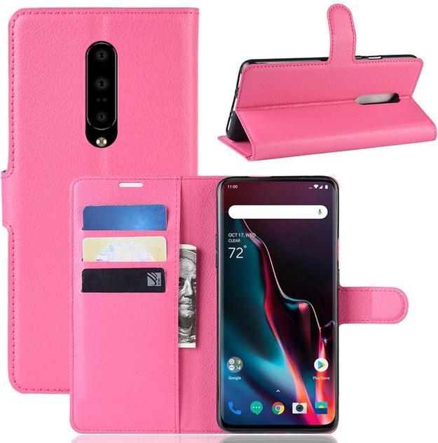 Produktbild MU Classic Litchi Leder Bookcover Series (OnePlus 7 Pro)