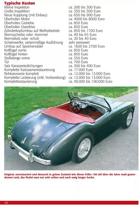 Produktbild Praxisratgeber Klassikerkauf Austin Healey (Deutsch, Reid Trummel, 2015)