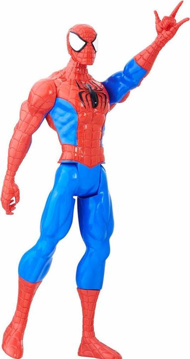 Actual product image Hasbro Marvel Spiderman Titan Hero Spiderman Figure 30cm