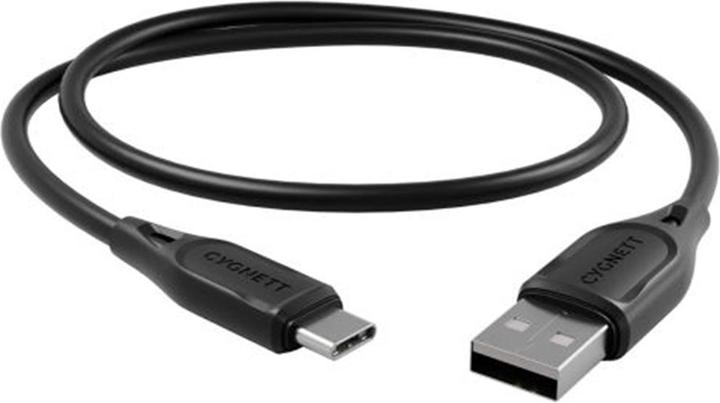 Immagine prodotto Cygnett Cavo Essentials da USB-C a USB-A (USB 2.0), nero, 1 m (1 m, USB 2.0, 60 W)