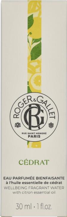 Image du produit Roger & Gallet Cédrat (Eau de parfum, 30 ml)