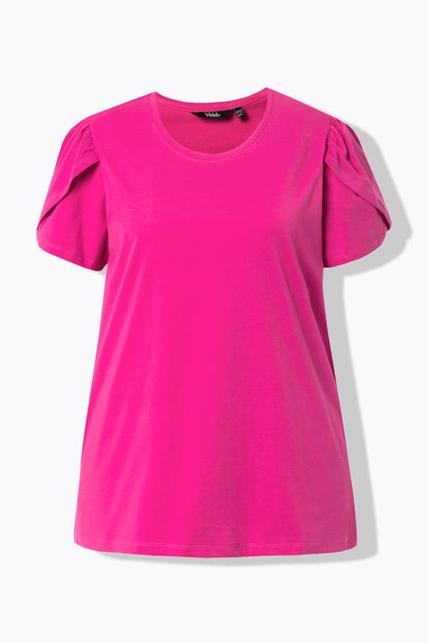 Actual product image Ulla Popken Draped Sleeve Tee (58)