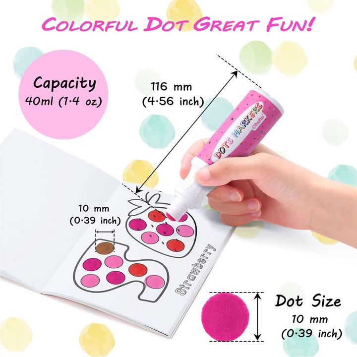 Actual product image Ohuhu Dot marker (Multicoloured, 12 x)