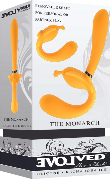 Produktbild Evolved Der Monarch Strapless Strap On Vibrator Gelb