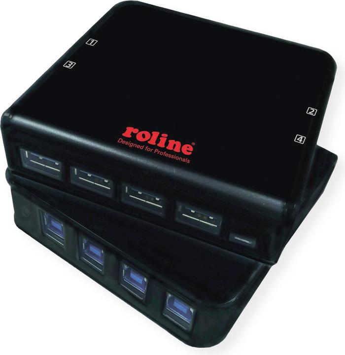 Produktbild Roline Sharing Switch (USB-B, 4 Ports)