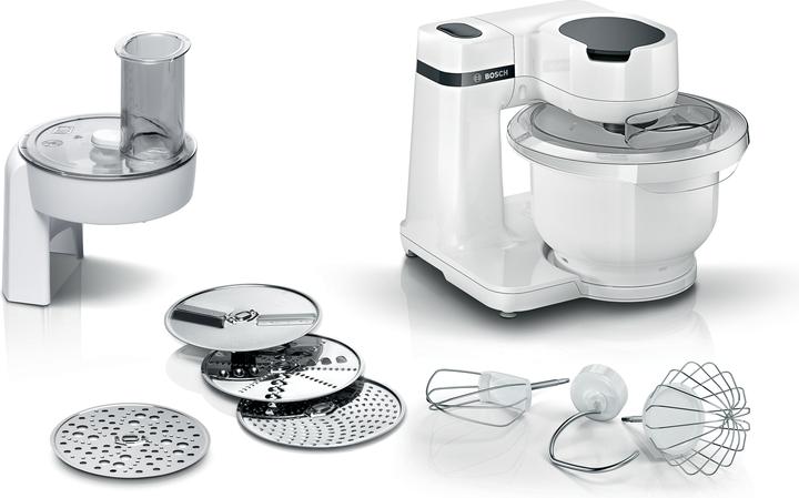 Image du produit Bosch Hausgeräte Série 2, Robot de cuisine, MUM, 700 W, Blanc, Blanc, MUMS2AW01 (700 W)