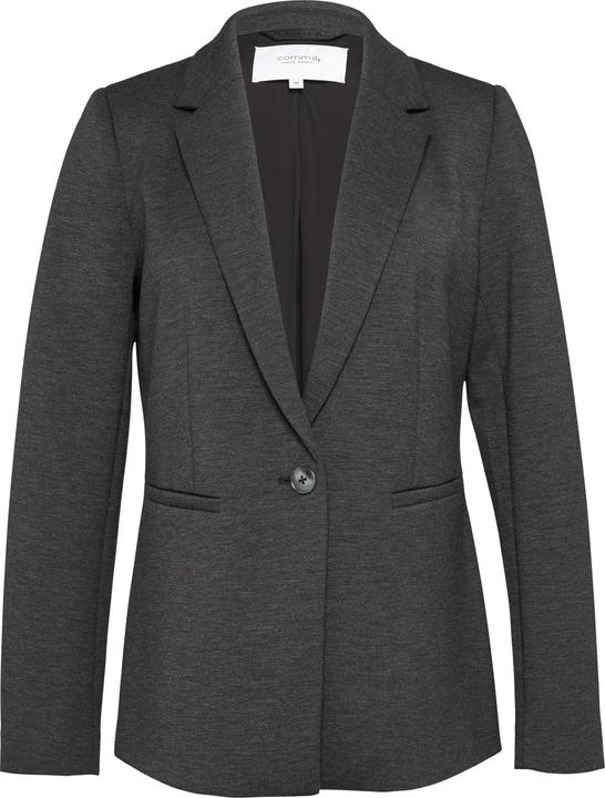 Produktbild Comma Indoor-Blazer Taillierter Jersey-Blazer mit Leistentaschen (42)