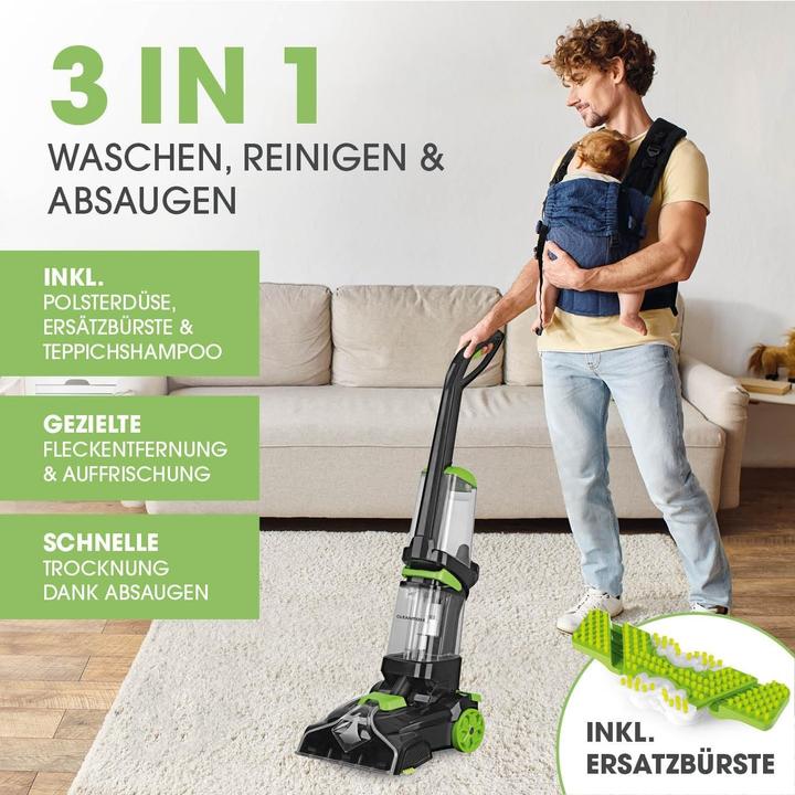 Produktbild CleanMaxx Teppich- & Hartbodenreiniger Pro