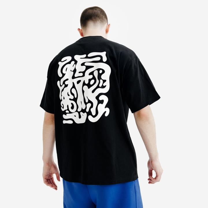 Produktbild Decathlon T-Shirt unisex grafisch - Relax schwarz (S)