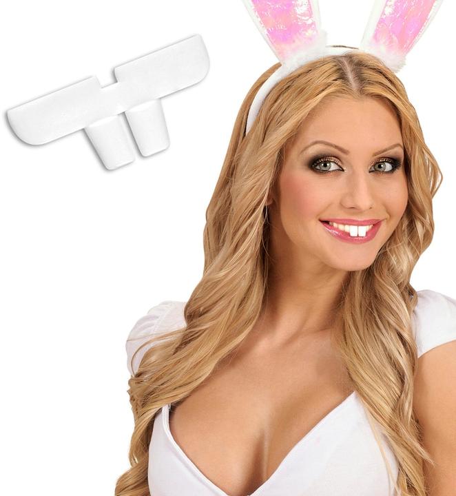 Actual product image Widmann Bunny hare teeth