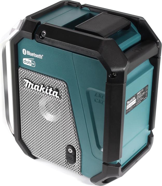 Actual product image Makita DMR115 with DAB, DAB+ and Bluetooth (DAB, DAB+, FM, Bluetooth)