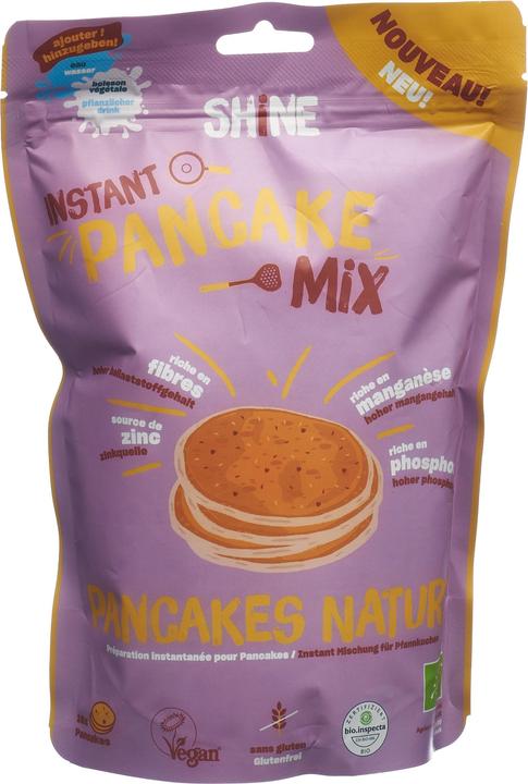 Actual product image Shine Instant Pancake Mix Simple BIO (300 g)