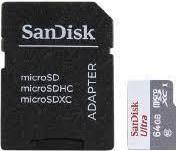 Actual product image SanDisk Ultra (64 GB, microSDXC, U1, UHS-I)