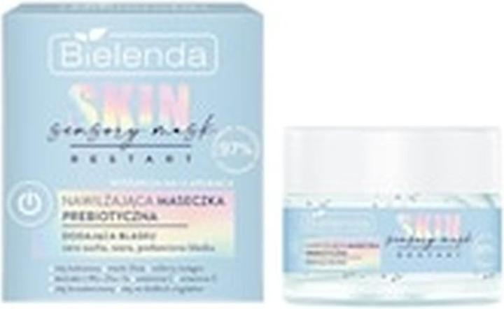 Image du produit Bielenda Masque hydratant prébiotique illuminateur Huile d'amande de noix de coco Collagène