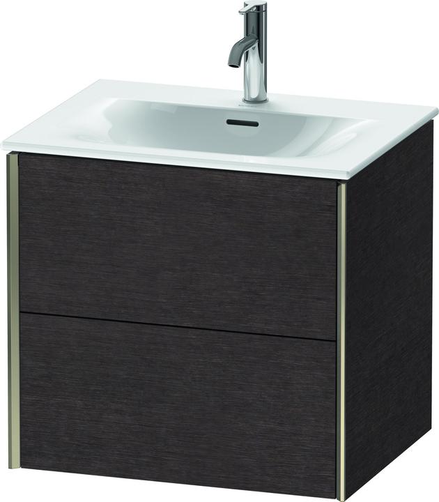 Actual product image Duravit Durait XViu 4132 Vanity unit wall-mounted, 2 drawers, for washbasin Viu 234463, 610x480 mm