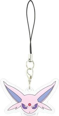 Actual product image Pokémon Mobile Acrylic Strap Espeon