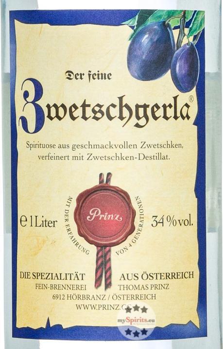 Produktbild Prinz Zwetschgerla