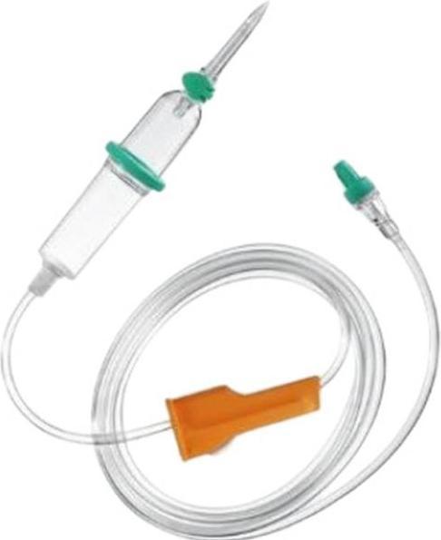 Actual product image B.Braun Intrafix SafeSet 180cm with non-return valve 100 pcs