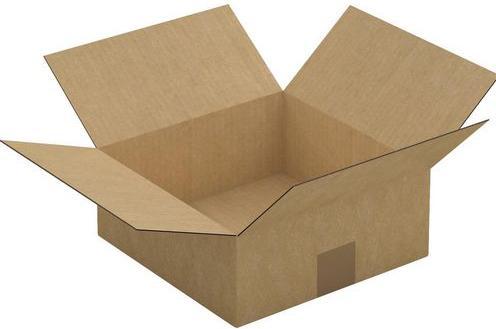Actual product image Rajapack Raja shipping box 1-wall cardboard 250 (W) x 100 (D) x 250 (H) mm Brown (25 pcs.)