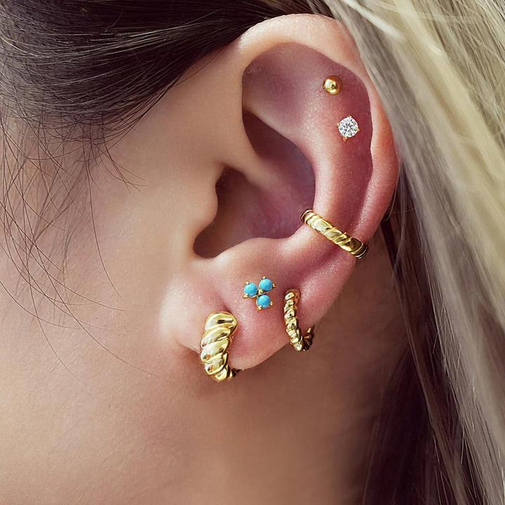 Image du produit Ania Haie CHILL VOYAGER Ohrschmuck (14 kt plaqué or, Argent 925)