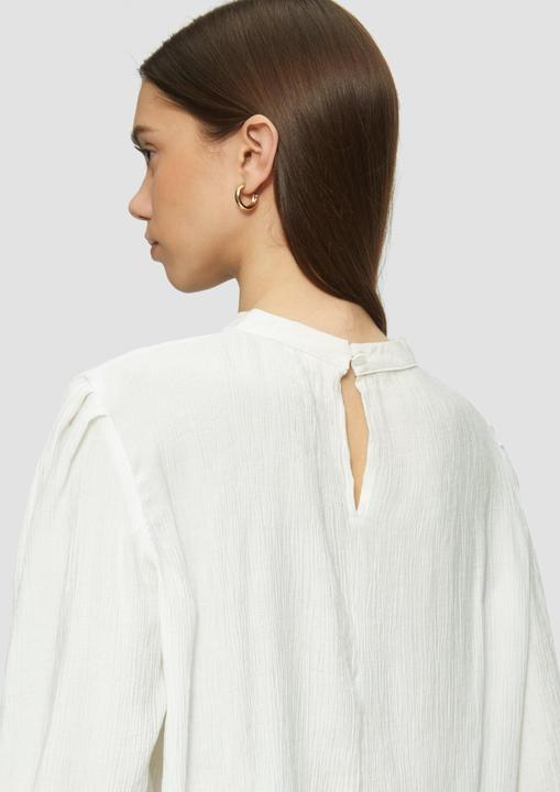 Produktbild S.Oliver Bluse Viskosemix-Bluse mit Crinkle-Struktur (42)