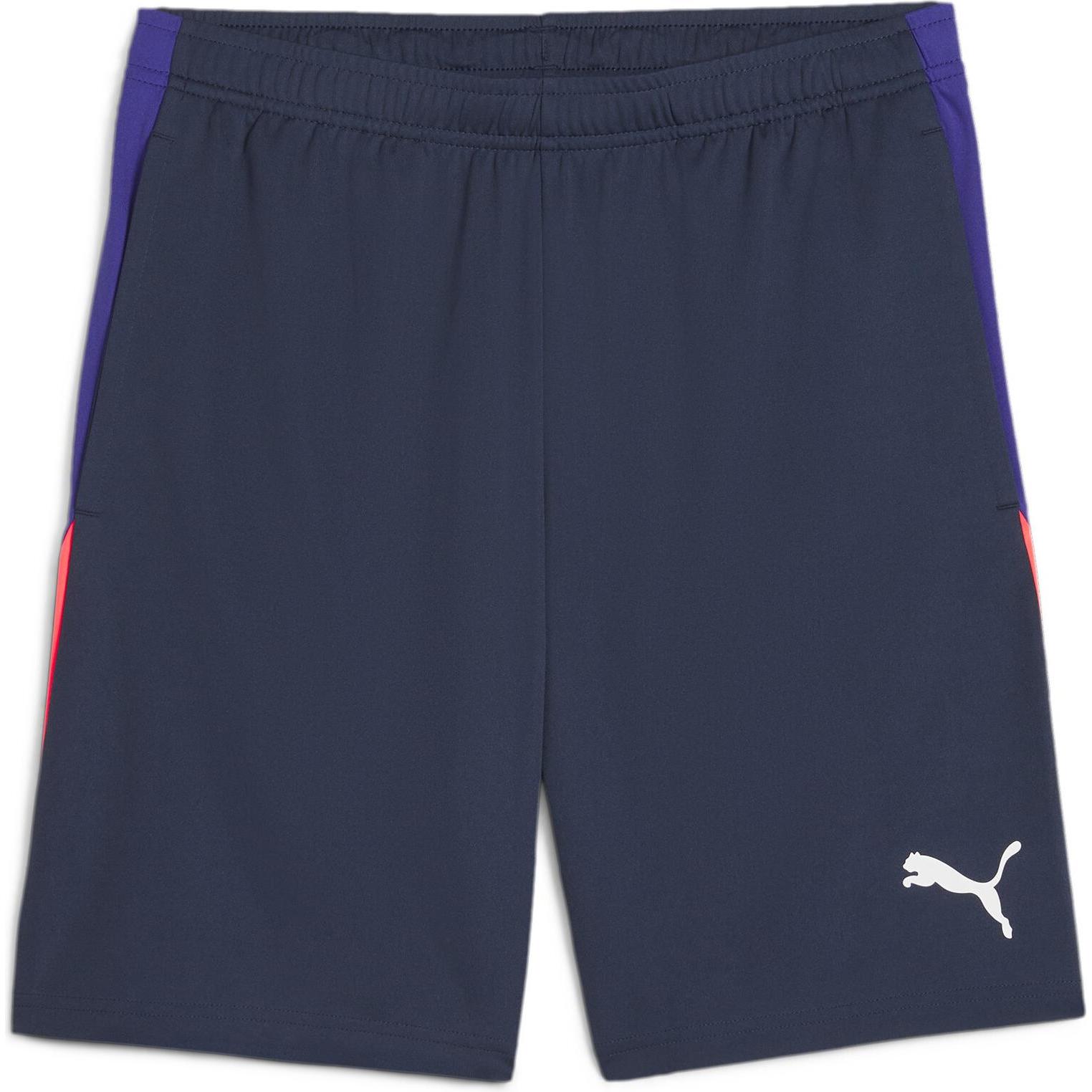 Puma, Herren, Sporthose, IndividualLIGA Training Shorts 2 (open pockets) (XL), Blau, XL
