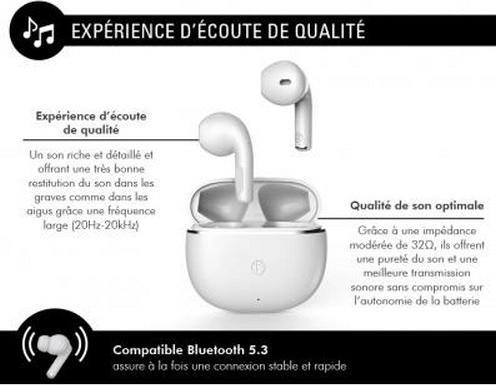 Produktbild Bigben Connected Fpytwsbouton (4 h, Kabellos)