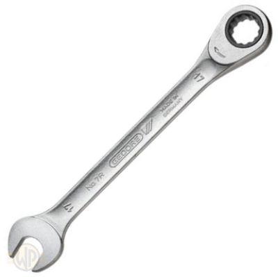Image du produit Gedore Clé à cliquet à extrémité ouverte et à anneau (8 mm)