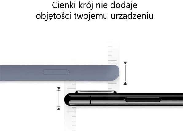 Actual product image Silicone Sam S23 Ultra S918 lawendowy/lavender (Samsung Galaxy S23 Ultra)
