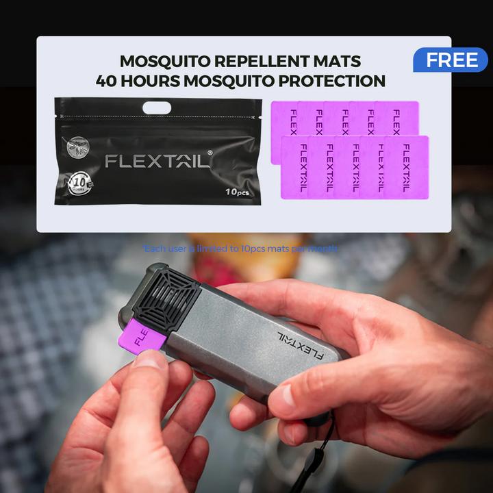 Immagine prodotto Flextailgear Przenośny odstraszacz komarów 2w1 Flextail Max Repel S (zielony)
