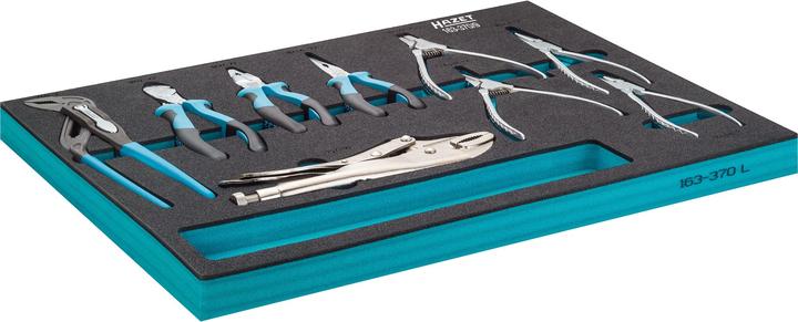 Produktbild HAZET Zangen Satz 163-370/9 ∙ Anzahl Werkzeuge: 9
