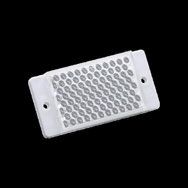 Actual product image IFM electronic Reflector, angular E20452 45mm x 28mm Reflector for light barrier 4021179046503