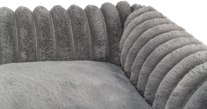 Actual product image Trixie Dog bed Lonni Grey, 80 cm x 60 cm