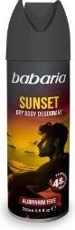 Produktbild Babaria Deo Spray Men Sunset 200 ml (Spray, 200 ml)