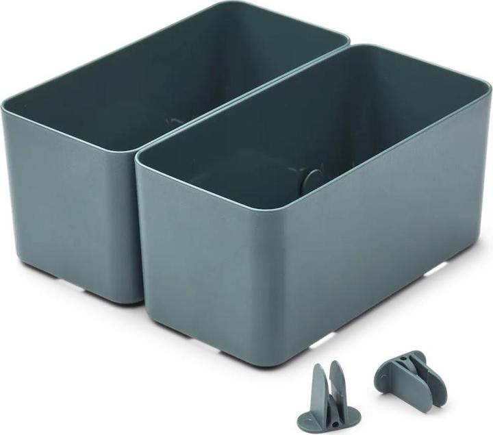 Actual product image Liewood Storage system Jamal Large Whale Blue