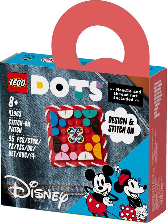 Produktbild LEGO Micky und Minnie Kreativ-Aufnäher (41963, LEGO Dots)