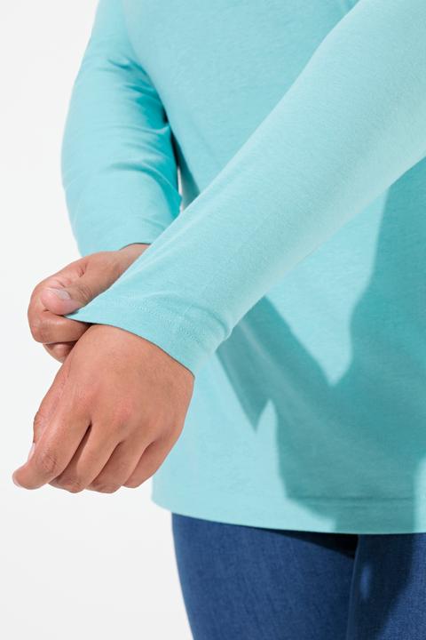 Produktbild Ulla Popken Shirt, Rollkragen, Slim, Langarm (62)