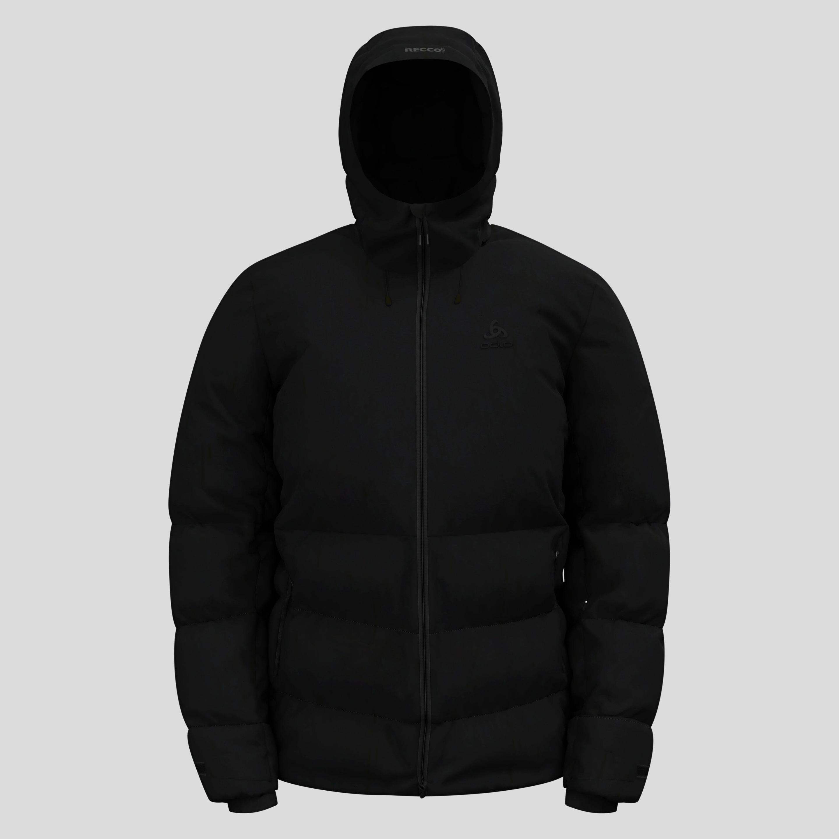 Odlo, Herren, Skijacke, Ski Cocoon S-Thermic (XXL), Schwarz, XXL