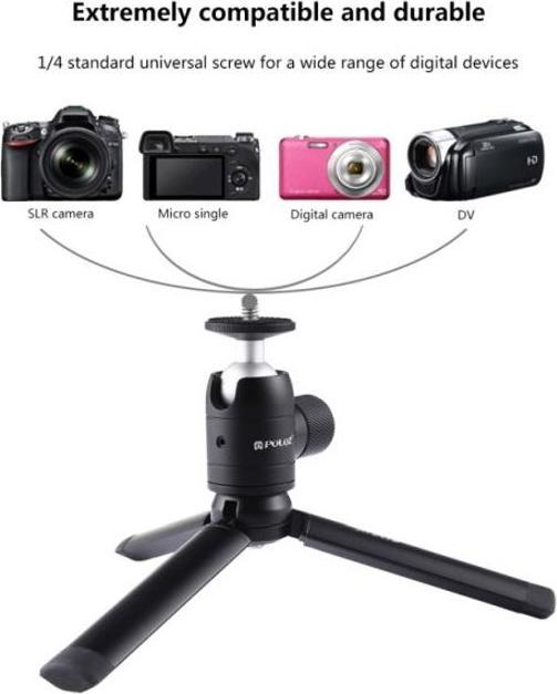 Produktbild Puluz Mini Tripod Stativ Cam Series (Metall)