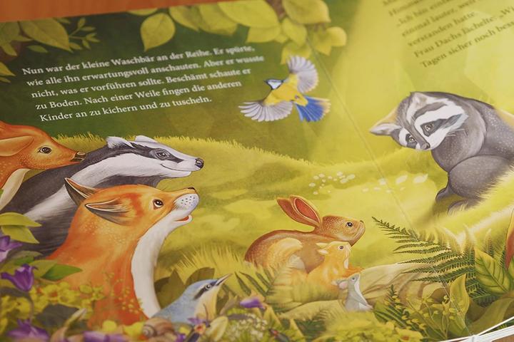 Produktbild Der kleine Waschbär traut sich was – ein Bilderbuch für Kinder ab 2 Jahren (Deutsch, Lea Kässmann, 2021)