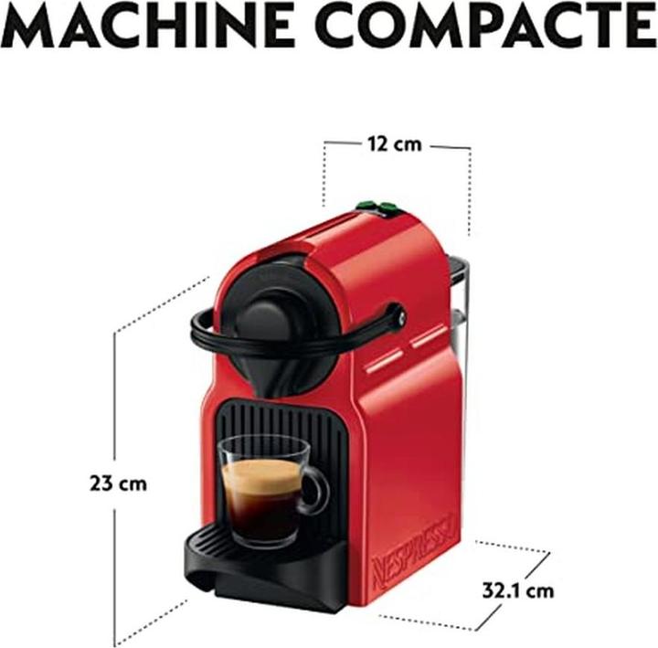 Actual product image Krups Cafetiere Yy1531fd Nespresso Inissia Rouge